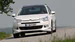 Citroen C5 HDi 200 Tourer by Carlsson, Frontansicht, Kurvenfahrt