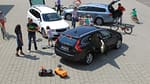 Skoda Superb Combi 1.6 TDI GreenLine, VW Passat Variant BlueMotion, Volvo V60 Drive Summum, Heckklappe