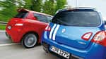 Suzuki Swift Sport, Renault Twingo Gordini R.S., Heck
