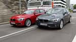 BMW 125i, BMW125d, Frontansicht