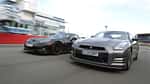 Chevrolet Corvette Z06, Nissan GT-R, Seitenansicht