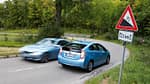 BMW Active Hybrid 3, Toyota Prius Plug-in Hybrid, Seitenansicht