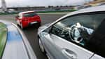 Seat León 1.4 TSI FR, Mercedes A 200 AMG Sport, Seitenlinie