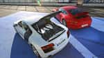 Audi R8 FSI Quattro, Porsche 911 Carrera 4S, Heckansicht