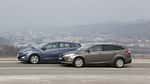 Hyundai i30 1.6 CRDI, Ford Focus 2.0 TDCi, Seitenansicht