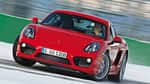 Porsche Cayman S, Frontansicht, Driften