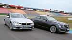 Cadillac ATS 2.0 Turbo, BMW 328i, Frontansicht