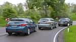 Ford Mondeo Turnier, Hyundai i40 cw, Mazda 6 Kombi, Heckansicht