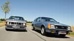 BMW 635 CSi, Opel Monza 3.0 E, Frontansicht