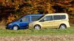 Ford Tourneo Connect, VW Caddy, Seitenansicht