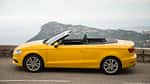 Audi A3 Cabriolet 1.4 TFSI, Seitenansicht, Offen