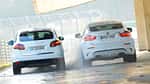 BMW X6 M, Porsche Cayenne Turbo S, Heckansicht