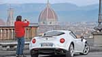 Alfa Romeo 4C, Heckansicht, Heinrich Lingner, Florenz