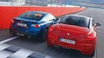Toyota GT86, Peugeot RCZ 1.6 200 THP, Heckansicht