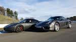 Lotus Evora S Sports Racer, Porsche Cayman S, Seitenansicht