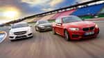 Audi S3 Limousine, BMW M235i, Mercedes CLA 45 AMG 4MATIC, Front