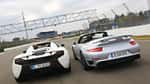 McLaren 650s Spider, Porsche 911 Turbo S Cabriolet, Heckansicht