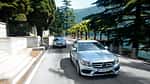 Mercedes 450 SEL 6.9, Mercedes C 250 Bluetec, Frontansicht