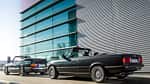 BMW 320i Cabrio, Saab 900 S Cabrio, Seitenansicht