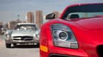 Mercedes 300 SL, Mercedes SLS AMG Black Series, New York, Impression