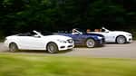 Audi S5 Cabrio, BMW 435i Cabrio, Mercedes E 400 Cabrio, Seitenansicht