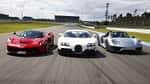 Bugatti Veyron Super Sport, Ferrari LaFerrari, Porsche 918 Spyder