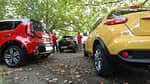 Kia Soul, Mini Cooper Countryman, Nissan Juke, Heckansicht