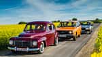 Volvo PV 444, Volvo 240, Volvo 740, Frontansicht