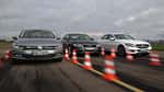 Audi A4, Mercedes C-Klasse, VW Passat, Frontansicht