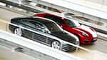 Audi S7 Sportback, Porsche Panamera GTS, Seitenansicht