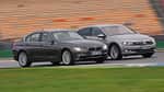 BMW 330d xDrive, VW Passat 2.0 TDI 4Motion, Seitenansicht