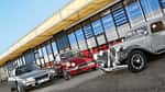 Citroen 11 CV, Citroen DS 21, Citroen CX GTI, Frontansicht