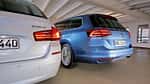 VW Passat Variant 2.0 TDI, BMW 518d Touring, Heckansicht