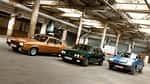 Opel Manta 1900 S, Ford Capri 3.0 Ghia, VW Scirocco GLI