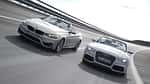 Audi RS 5 Cabriolet, BMW M4 Cabrio, Frontansicht