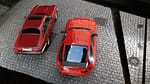 Jaguar XJ-S, Porsche 928 GT, Draufsicht
