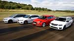 Ford Focus ST Turnier, Seat Leon St Cupra 280, Skoda Octavia RS 230 Combi, VW Golf R Variant