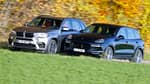 BMW X5 M, Porsche Cayenne Turbo S, Seitenansicht
