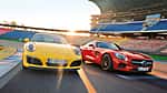 Porsche 911 Carrera S, Mercedes-AMG GT, Frontansicht