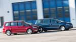 Ford Galaxy 1.5 Ecoboost, VW Sharan 1.4 TSI, Seitenansicht