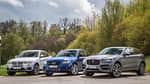 Audi SQ5 3.0 TDI, BMW X4 xDrive 35d, Jaguar F-Pace 30d 