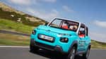 Citroen E-Mehari Fahrt Vorne Seite
