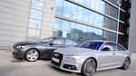 Audi A6 3.0 TDI Competition, BMW 535d, Seitenansicht