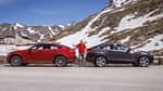 BMW X4, Mercedes GLC Coupé, Seitenansicht