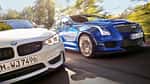 BMW M3 Competition, Cadillac ATS-V, Frontansicht