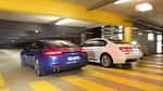 BMW 750d xDrive, Porsche Panamera 4S Diesel, Heckansicht