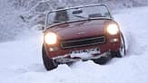 Range Rover und Austin Sprite