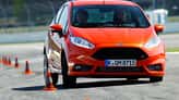 Ford Fiesta ST, Frontansicht, Slalom