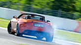 Jaguar F-Type S, Heckansicht, Driften