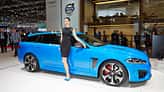 Jaguar XFR-S Sportbrake, Genfer Autosalon, Messe, 2014, Genfer Autosalon, Messe, 2014